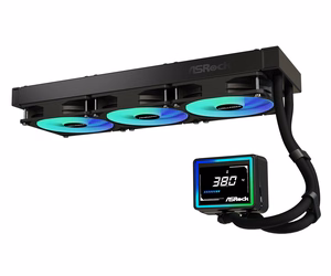 Asrock Challenger 360 Digital procesoriaus skysčio aušinimo rinkinys 12 cm juodas