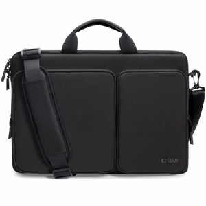 Tech-Protect Defender krepšys 17" nešiojamam kompiuteriui - juodas