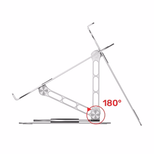 Unitek OT180SL01 360° reguliuojamas nešiojamojo kompiuterio stovas 10-16“