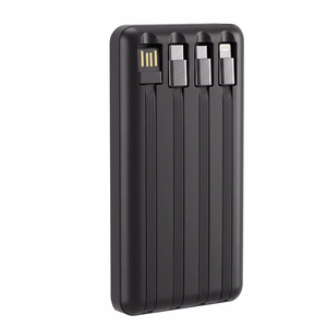Setty solar power bank SLR-100 10000 mAh juodas
