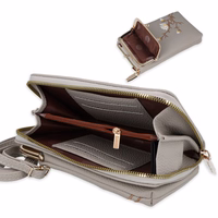 Megztas krepšys telefonui GCW17 pilkas