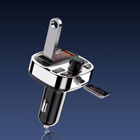 Dudao R2PRO+ siųstuvas su PD25W Bluetooth 5.3 RGB įkrovimo jungtimis - juodas ir sidabrinis