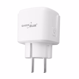 „GreenBlue“ nuotoliniu būdu valdoma „Wi-Fi“ rozetė, „Android“/„iOS“/„Alexa“/„Google Home“, laikmatis, vatmetras, maks. 16 A/3840 W, GB735 W