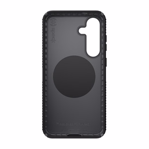 Speck Presidio2 Grip Magnet case for Samsung Galaxy S25+ / S24+, Black / Slate Grey