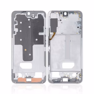 Vidurinis rėmelis Samsung S906 S22 Plus (balta)