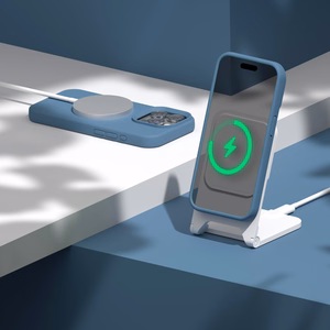 Etteri silikoninis dėklas telefonui iPhone 15 Pro 6,1 - tamsiai mėlynas