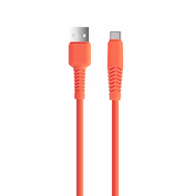 Setty kabelis USB - USB-C 1,5 m 2,1A KSA-C-1.5210 oranžinis