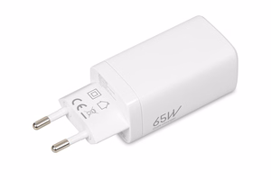 iBOX C-65 baltas, GaN 65W universalus įkroviklis