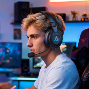 Belaidės ausinės Acefast H15 Gaming juodos