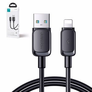 USB kabelis Joyroom (S-A14) lightning (2.4A) 2m juodas