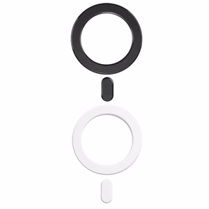 Žiedas Tech-Protect MMP-100 su MagSafe (2 vnt.) - balta - juoda