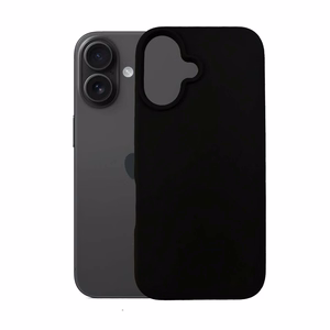 3mk Silikoninis dėklas telefonui iPhone 16 Plus - juodas