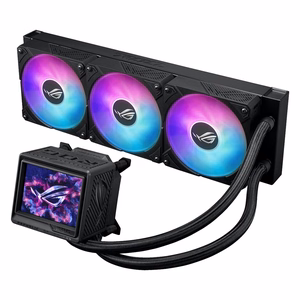 ASUS ROG Ryujin III 360 ARGB Extreme Kompiuterio korpusui Universalusis skystinis aušintuvas 12 cm Juoda