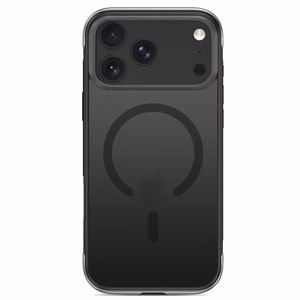 Tech-Protect MagAir MagSafe CC dėklas, skirtas iPhone 18 Pro / 17 Pro – matinis juodas