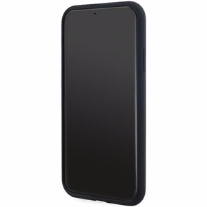 Karl Lagerfeld Silikoninis Karl&Choupette Magnetinis dėklas iPhone 11 / Xr - juodas