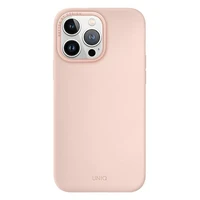 Uniq Lino dėklas telefonui iPhone 14 Pro Max (m) - rožinis