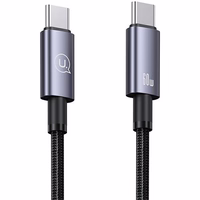 USAMS Laidas USB-C na USB-C 60W 1,2m Fast Charging plieno SJ661USB01 (US-SJ661)