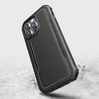 Raptic X-Doria Fort dėklas iPhone 14 Pro Max su Magnetine šarvuota juoda danga