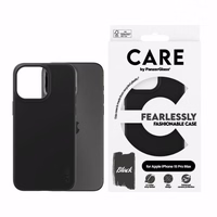 CARE by PanzerGlass stilingas dėklas telefonui iPhone 15 Pro Max - juodas