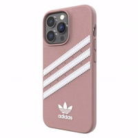 Adidas OR formuotas dėklas PU iPhone 13 Pro / iPhone 13 - rožinis