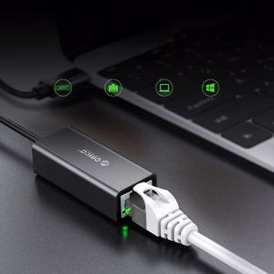 Orico XC-R45-V1 tinklo adapteris USB-C–RJ45, „Gigabit Ethernet“, 1 Gbps – juodas