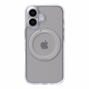 Torras Ostand Pro dėklas telefonui iPhone 16 Plus (Skaidrus)