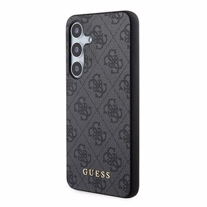 GUESS case for SAMSUNG A35 GUOHCSA35G4GFGR (PU 4G Classic Metal Logo) black