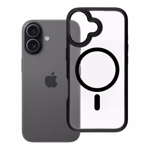 ROAR case MAG BUMPER compatible with MagSafe for IPHONE 17 black