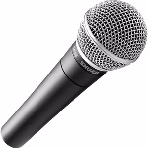 Shure SM58SE – įjungiamas kardioidinis dinaminis vokalinis mikrofonas, tamsiai pilkas