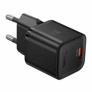 Įkroviklis Hoco N66 35W GaN USB-C juodas