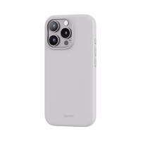 Benks magnetinis Vita Pro silikoninis dėklas telefonui, skirtas Iphone 16 Pro Max, pilkas