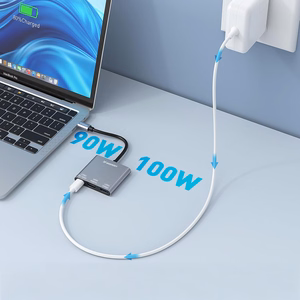 USB-C šakotuvas Wozinsky (WHCH-01) (USB, HDMI, USB-C)