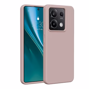 Etteri Силиконовый чехол для Xiaomi Redmi Note 13 Pro 5G светло-розовый
