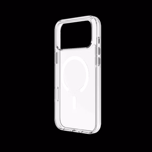 JUST MUST MAGSAFE CRYSTAL I dėklas iPhone 17 Pro Max skaidrus