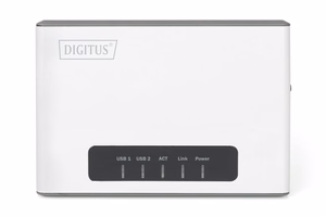 Digitus DN-13024 spausdinimo serveris Eterneto LAN / belaidis LAN Balta