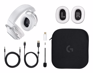Logitech G 981-001269 belaidės žaidimų ausinės Bluetooth baltas
