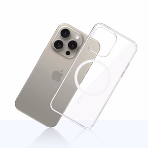 3mk Skaidrus Magnetinis dėklas Apple iPhone 15 Pro Max - skaidrus