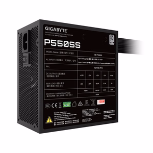 Gigabyte GP-P550SS maitinimo blokas, 550W, 80 Plus Silver