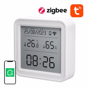 Zigbee Gosund ST17 LCD išmanusis temperatūros ir drėgmės jutiklis Tuya