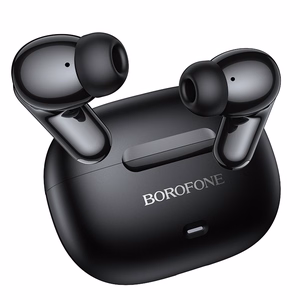 Borofone TWS Bluetooth ausinės BW96 Mellow juodos