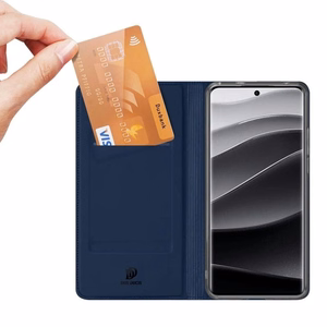 Dėklas Dux Ducis Skin Pro Xiaomi Redmi Note 14 Pro Plus 5G tamsiai mėlynas
