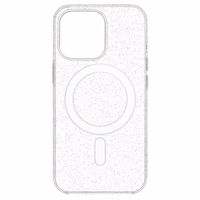 TEL PROTECT MagSilicone skaidrus dėklas telefonui Iphone 12 Pro su blizgučiais