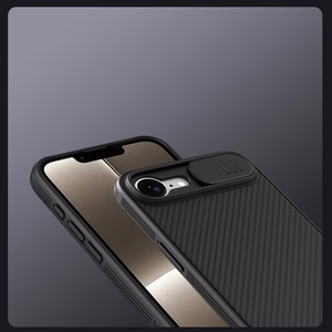 Магнитный чехол Nillkin CamShield Pro для iPhone 16e / 17e - чёрный