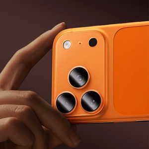 Benks grūdintas stiklas Air Shield matinė integruota objektyvo apsauga (C069) Iphone 17 Pro (3 objektyvai) skaidri