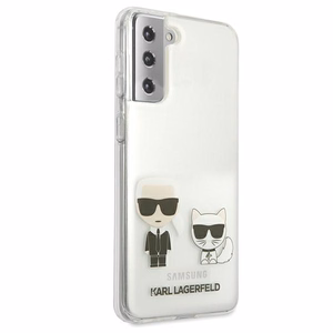 Karl Lagerfeld Karl&Choupette чехол для Samsung Galaxy S21+ - прозрачный