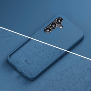 Etteri Silikoninis Mag dėklas skirtas Samsung Galaxy A57 5G tamsiai mėlynas