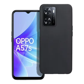 Matinis dėklas telefonui OPPO A57S juodas