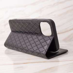 Išmanusis Caro dėklas for iPhone 17 Pro Max 6,9" juodas