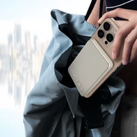 Blavec Išorinė baterija 5000mAh BJ-04 Itin Plona 7,8mm - Type C - 22,5W magnetinė Magsafe 3 in 1 (PBBJ04-MC5GD) auksinė stiklas