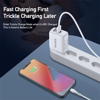 Įkroviklis Dux Ducis C10 2xUSB-A 12W baltas